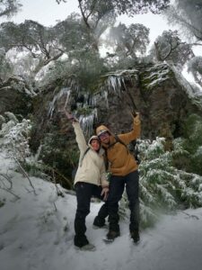 carambanos en Sierra Nevada